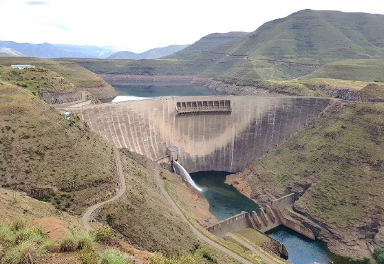 Lesotho, Katse Dam - The System