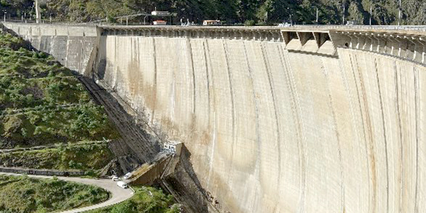 HUGGENBERGER AG in EL ATAZAR dam in Spain